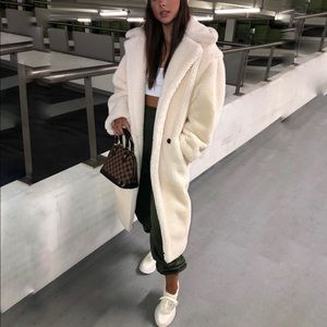 Teddy winter oversized coat